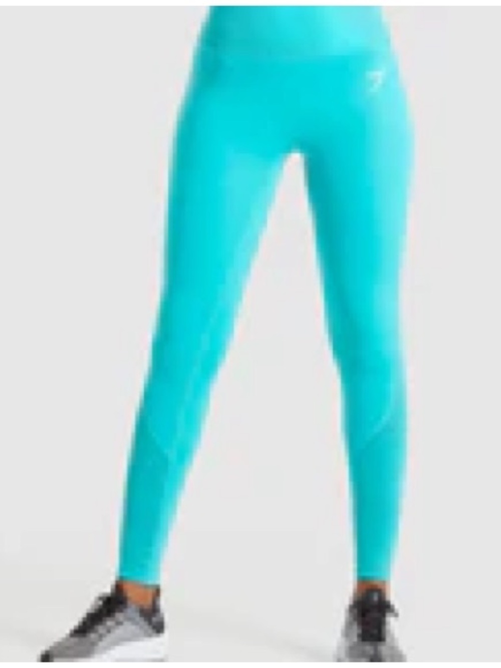 Gymshark High-Waist Aqua Blue Leggings